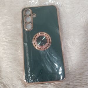 EYZUTAK Samsung Galaxy A55 5G Green Silicone Shockproof Cover